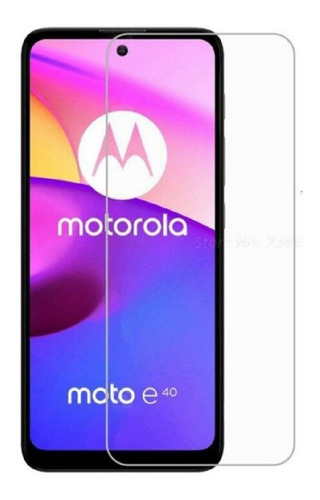 Vidrio Templado Especifico Para Motorola Moto E30 / Moto E40