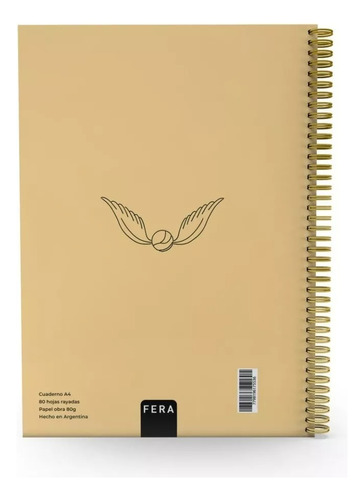 Cuaderno A4 Rayado Mundo Magico - Fera