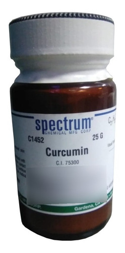 Curcumin - 25 G. Marca Spectrum Chemical C1452-25gm    