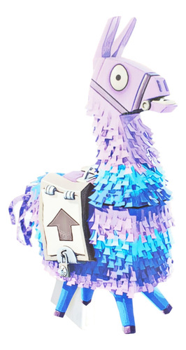 Fortnite  Piñata - Figura Para Decoración En Coroplast 80 Cm