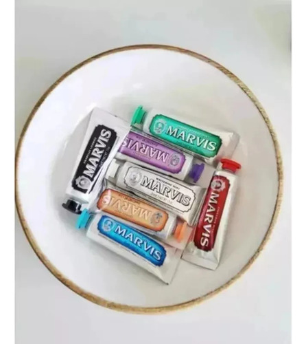 Mx1 Pasta De Dientes Blanqueadora Marvis Mint 25 Ml
