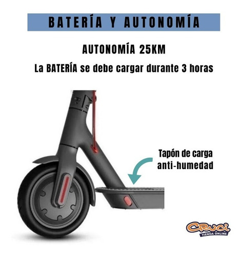 Monopatín Eléctrico Símil Xiaomi 8.5 Foston