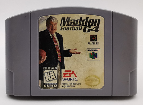 Madden Football 64 N64 Nintendo * R G Gallery