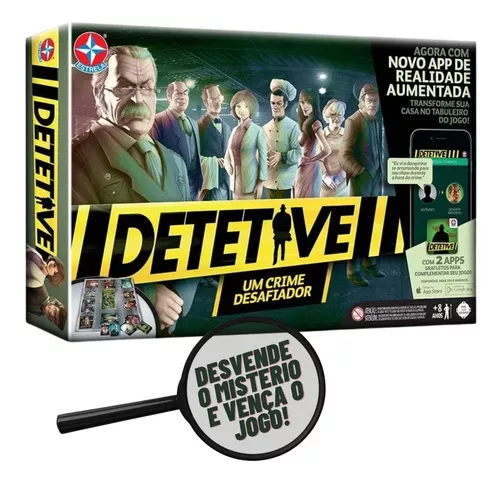 Jogo De Tabuleiro Detetive Original Estrela Com Aplicativo