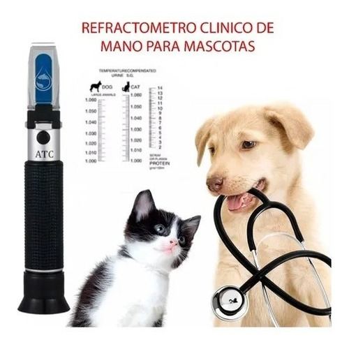 Refractómetro De Orina De Mascotas,suero Veterinario,sg,prot