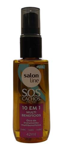 Óleo Multi Benefícios 10 Em 1 Sos Cachos 42 Ml - Salon Line