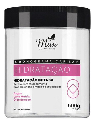 Máscara Profissional Hidratação Profunda 500 Gr Brazilian