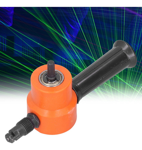 Accesorio De Broca Ajustable 360° De Cabezal Doble Nibbler