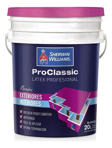 Látex Para Exterior Proclassic 20 Lts