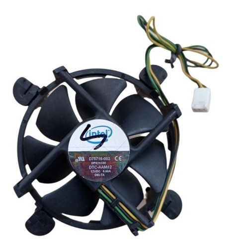 Ventilador Fan Cooler Intel 775 Modelo D75716-002