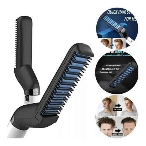 Imagen 3 de 4 de Plancha Cepillo De Barba Y Cabello