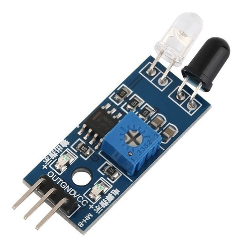 Mgsystem Módulo Sensor Infrarrojo Ir Obstáculo Arduino