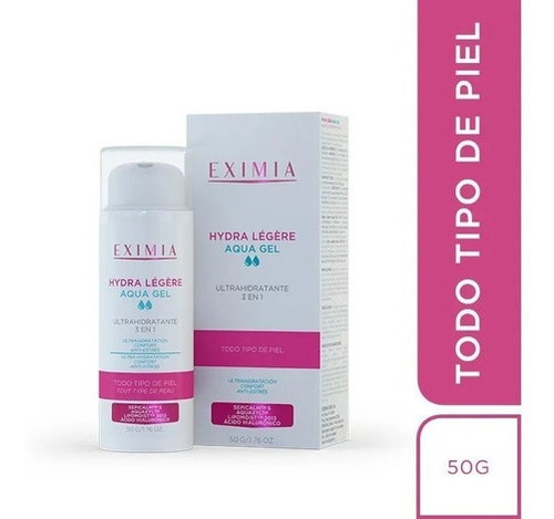 Eximia Hydra Légère Aqua Gel 3 En 1 Ultrahidratante 50g