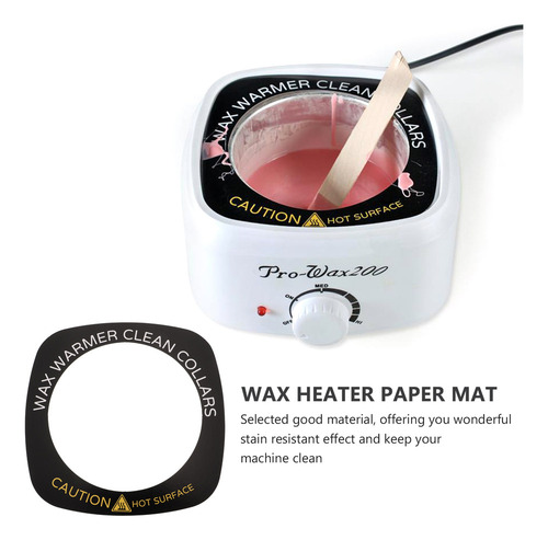 - Anillo Antiincrustante Heater Wax Machine, 50 Unidades
