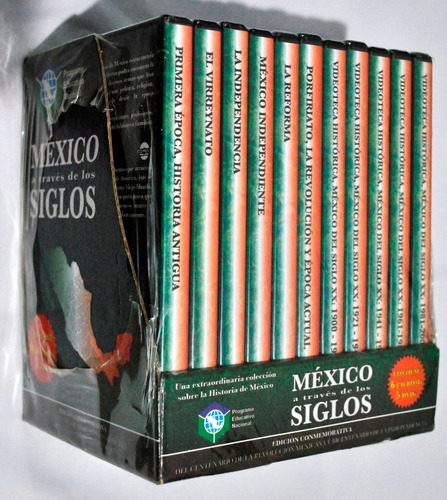 Mexico A Traves De Los Siglos 6 Cd-roms + 5 Dvds