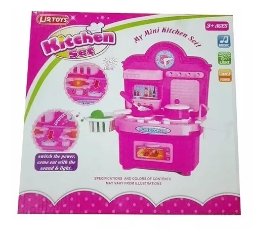 Set Cocina Para Niñas con Luz Y Sonido