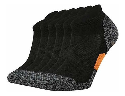 Sox Town Men's No Show Socks With Moisture Wicking Performan