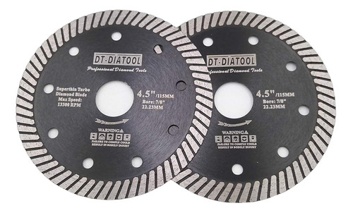 Dt-diatool 4.5 Pulgadas Super Thin Turbo Diamond Saw Blade P