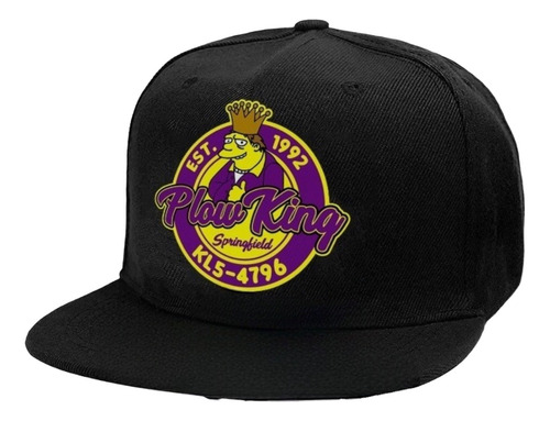 Gorra Snapback Los Simpons Rey Barredora New Caps