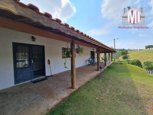 Imagem 18 de 30 de Linda Chácara Com 4 Dormitórios, Móveis Planejados, Varanda, Pomar, Bem Localizado, À Venda, 6000 M² Por R$ 800.000 - Rural - Socorro/sp - Ch1086