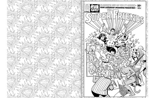 Dc Comics - Libro Para Colorear - Vr Editoras