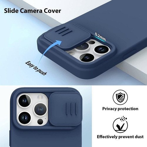 Carcasa Nillkin Camshield Soft Para iPhone 14 /+/ Pro / Max