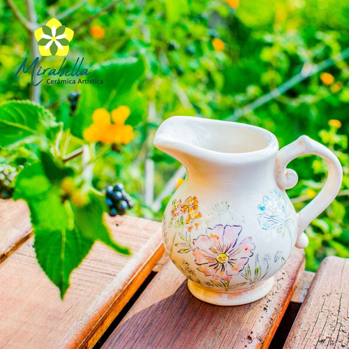 Jarra Lechera Mirabella- Colección Fiori Di Primavera