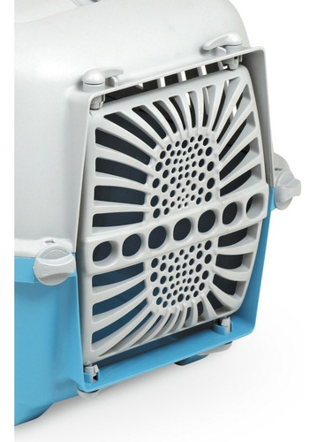Imagen 4 de 10 de Transportadora Mascota Perro Gato Pratiko Plastico Premium