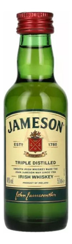 Whiskey Jameson 50cc Botella Vidrio