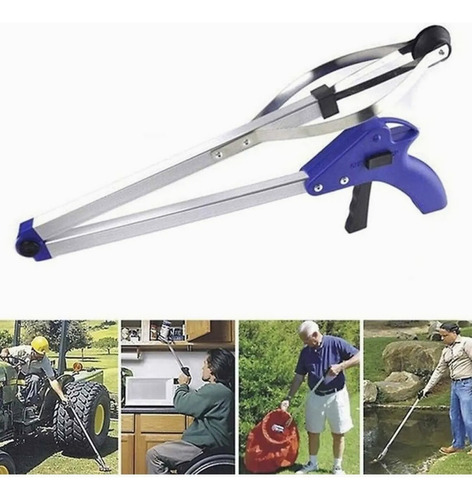 . Pistola Alcanza Objetos Con Pinza Extencion De Mano