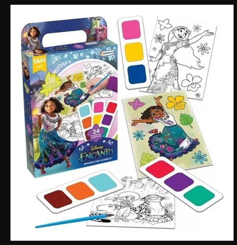 Pintando Con Acuarelas Personajes Tapimovil