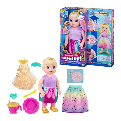 Baby Alive - Princesa Ellie - Crece De Verdad Y Habla