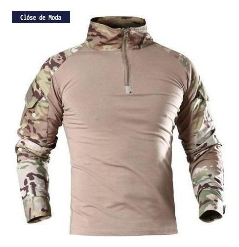 Hombre Uniforme Militar Táctico Hombres Camisa De Combat [u]