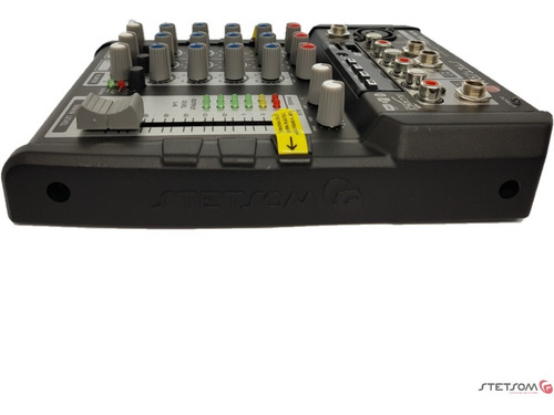 Imagem 5 de 7 de Mesa De Som Automotivo 12v Stm1003 Multiplayer 3 Canais