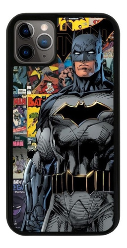 Funda Uso Rudo Tpu Para iPhone Batman Dc Comics Tapiz Moda