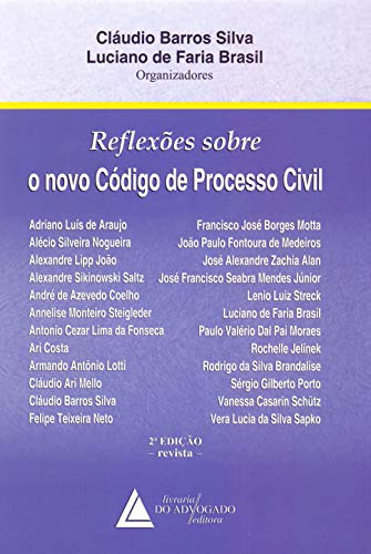 Libro Reflexões Sobre O Novo Código De Processo Civil De Vva