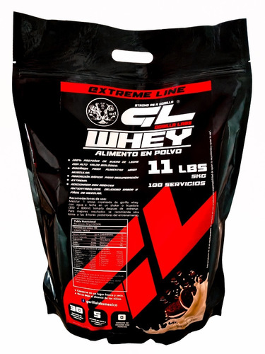 Proteina Whey 11lb Gorilla Labs