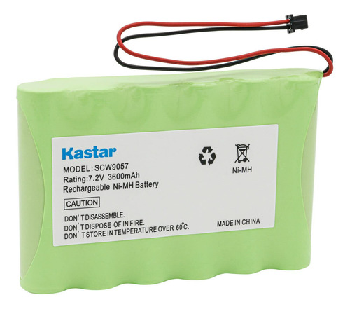 Kastar Paquete De 1 Bateria De Repuesto Para Adt 17000145 17