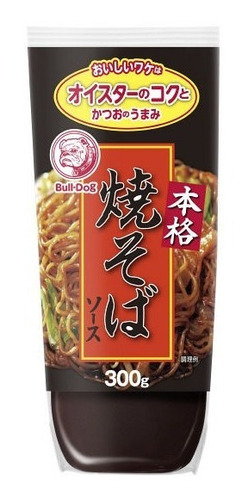 Salsa Yakisoba Bulldog De 300g Importada De Japón