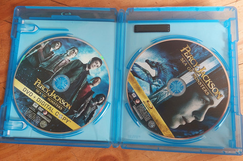 Percy Jackson Y El Mar De Monstruos Blu-ray + Dvd Importado (Usado)