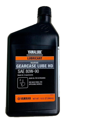 Aceite De Pata Yamalube Hd Apto Gl-5 V-max 300hp Made In Usa