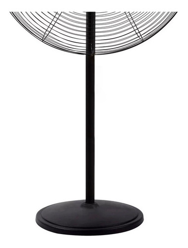 Ventilador de pie Xion XI-V700 negro con 3 aspas, 26" de diámetro 220 V