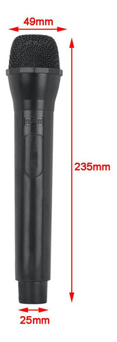 G 6 Accesorios De Micrófono De Utilería Falsa 26,5x5x3cm