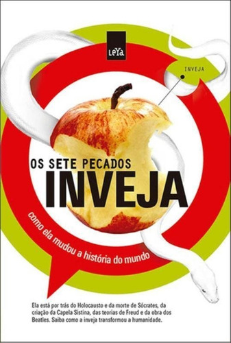 Inveja - Os Sete Pecados, De Alexandre Carvalho. Editora Leya Em Português