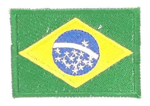 Parche Bandera Brasil