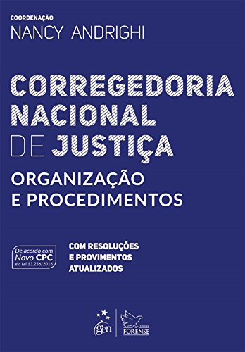 Libro Corregedoria Nacional De Justiça Organização E Procedi