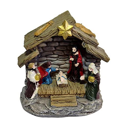 Toonshare Juegos De Natividad Para Navidad Interior Mini Fig