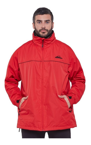 Campera De Hombre Impermeable Montagne Nix Con Polar