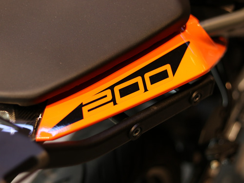 Ktm Duke 200 New Naranja Usada