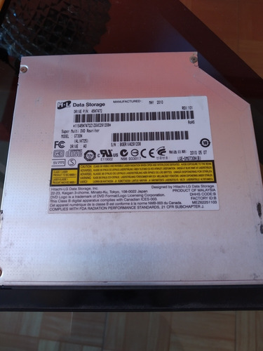 Leitor De Dvd Para Notebook Lenovo Thinkpad Sl410